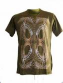 RTTS Snake T-Shirt Green with Brown